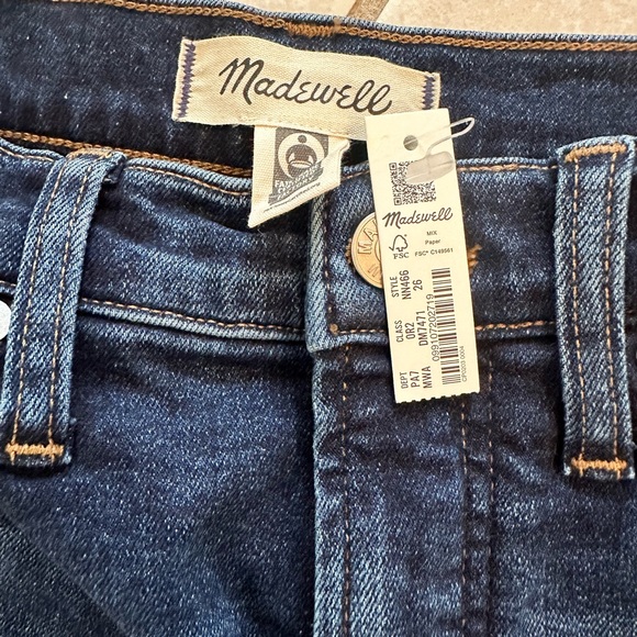 NWT - Madewell The Perfect Vintage Jean - sz 26 - Picture 3 of 11